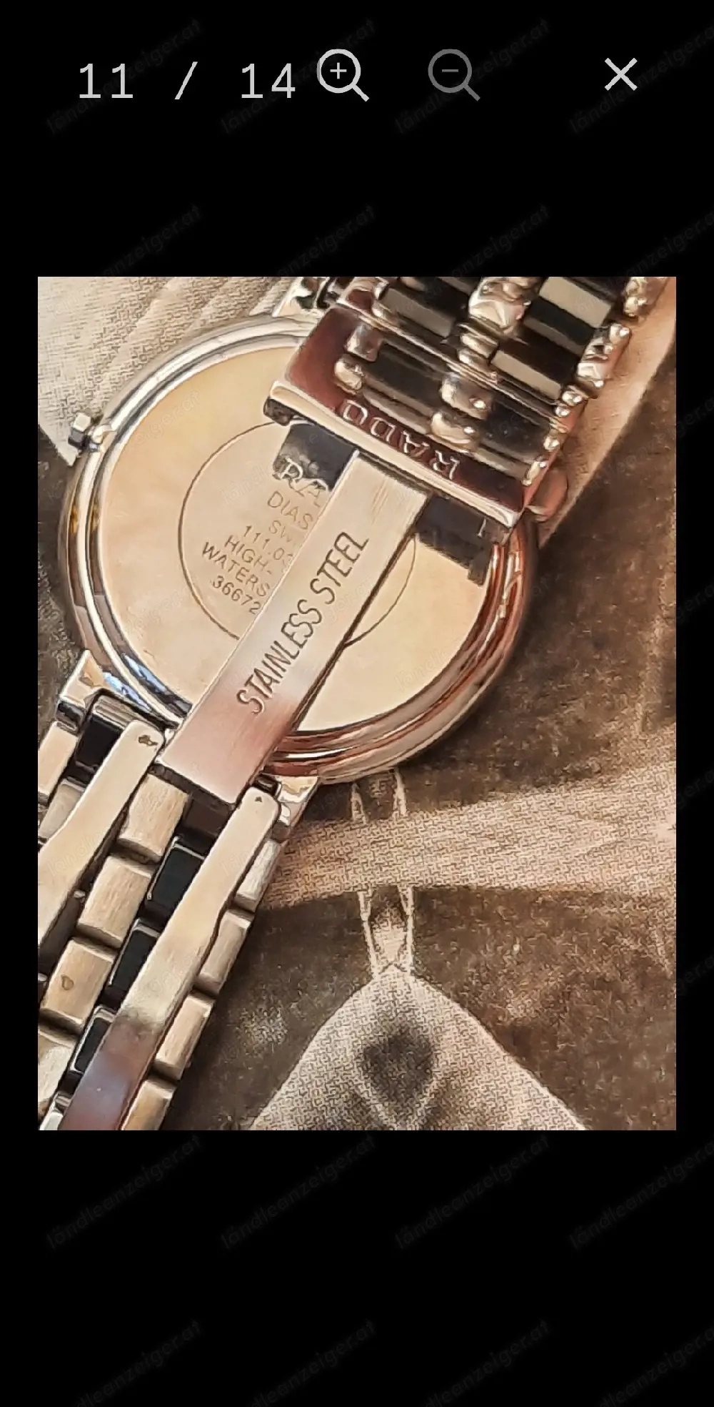 Orginal Rado Dia Star, Saphire, Ceramik