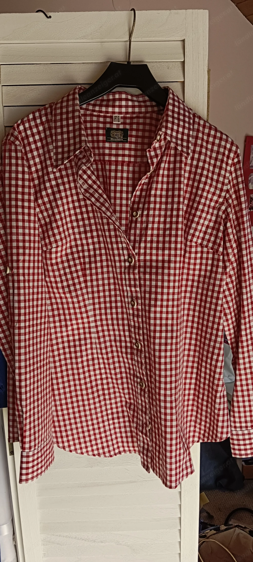 Trachtenblusen+Strickjacke Gr L