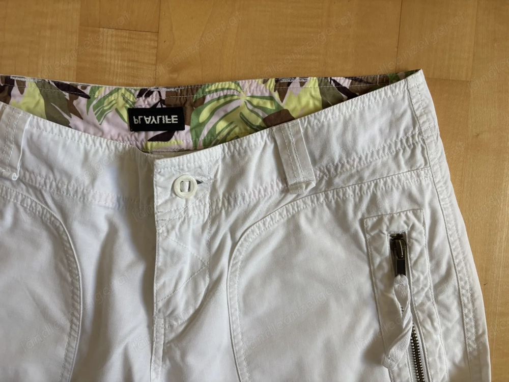 Weiße Damen Hose von Playlife