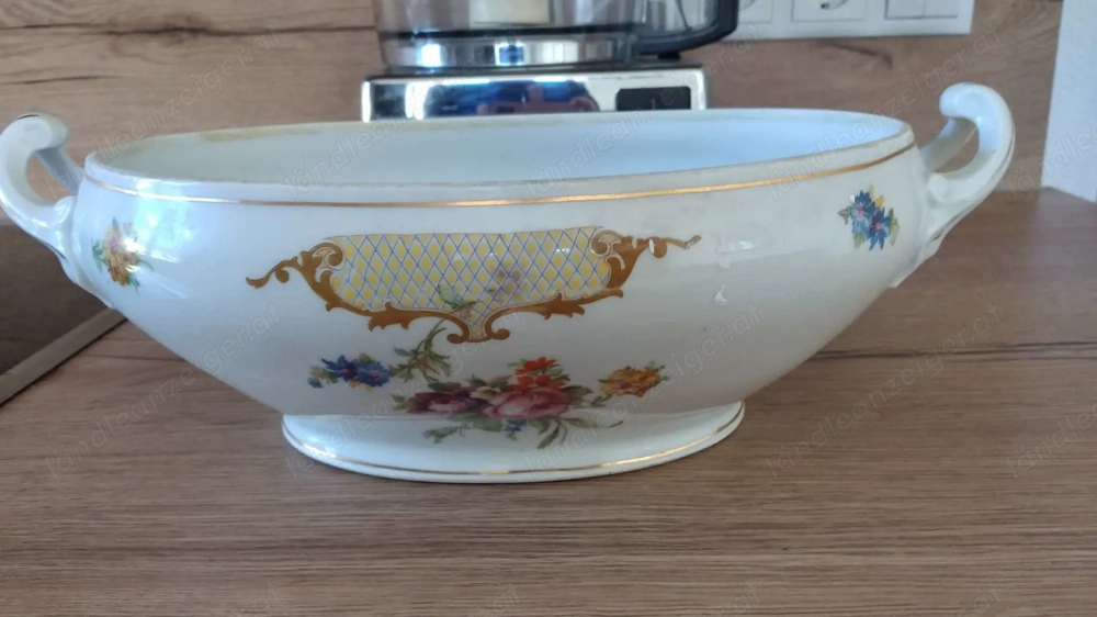 Suppenschüssell antik Biedermeier