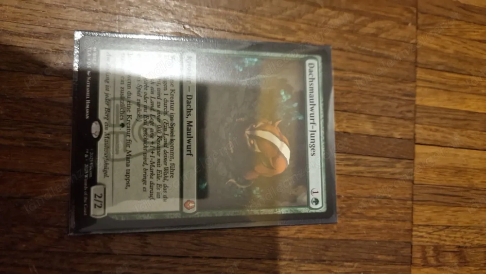 Dachsmaulwurf Junges MTG Magic The Gathering Karte