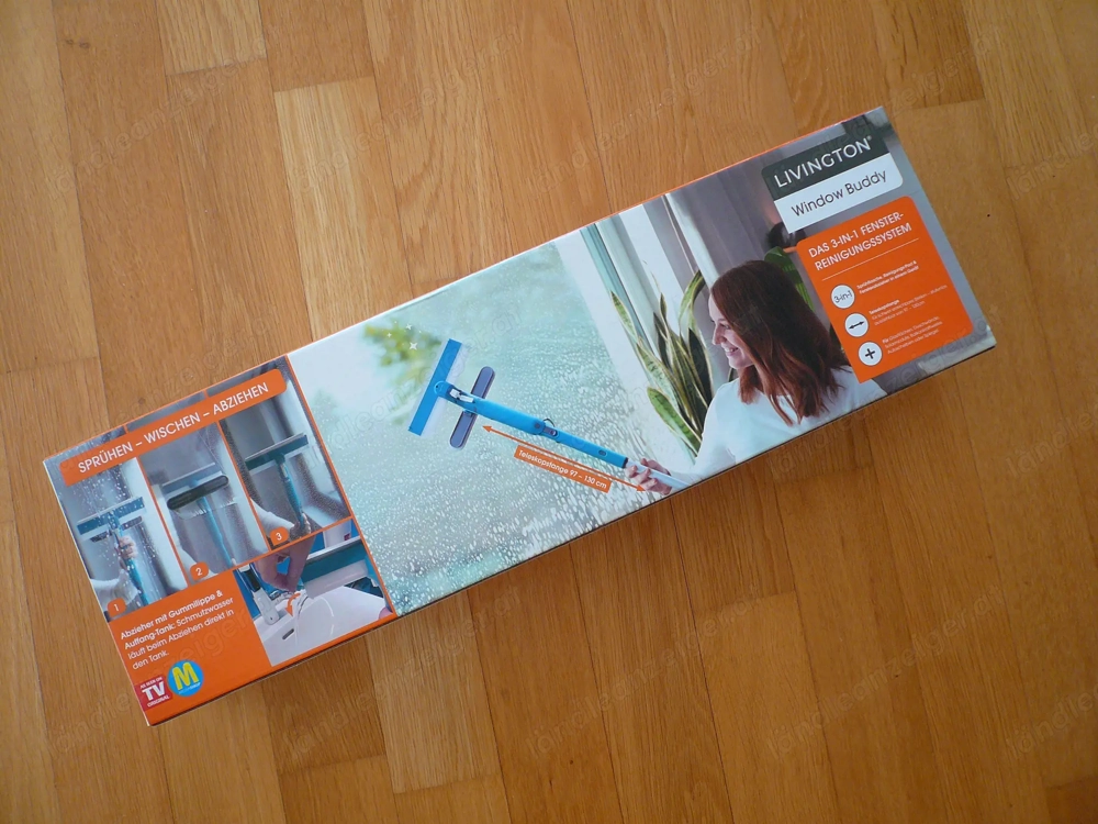 LIVINGTON - WINDOW - BUDDY - Fensterreinigungsgerät - Neu!