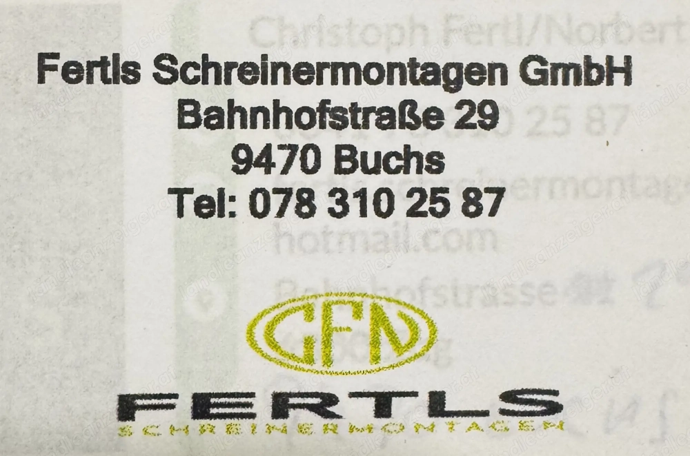 Schreiner-Tischler Monteure für die Schweiz  gesucht!