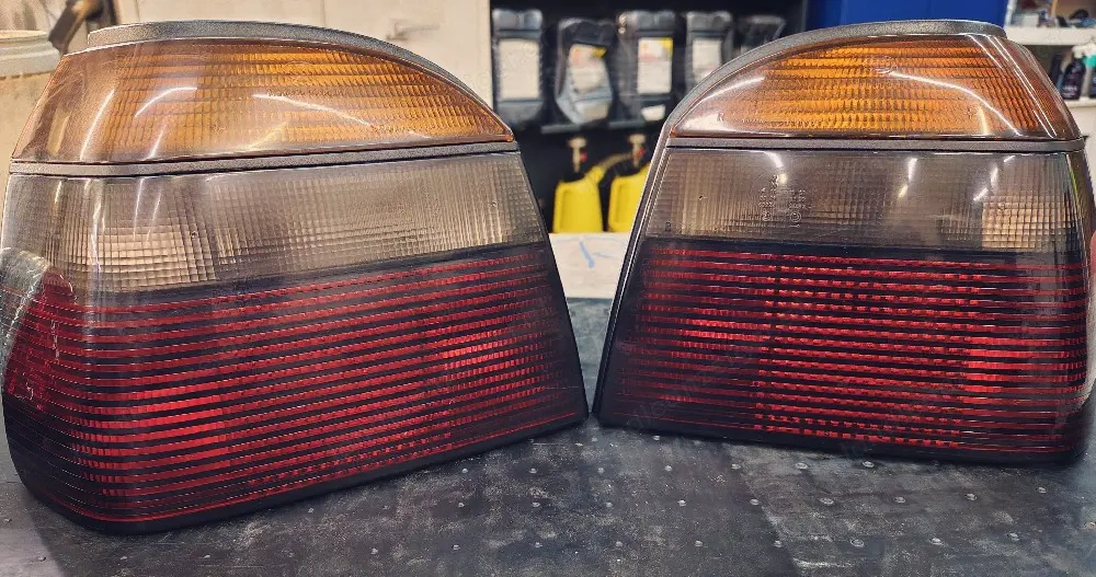 Rückleuchten für Golf 3 schwarz