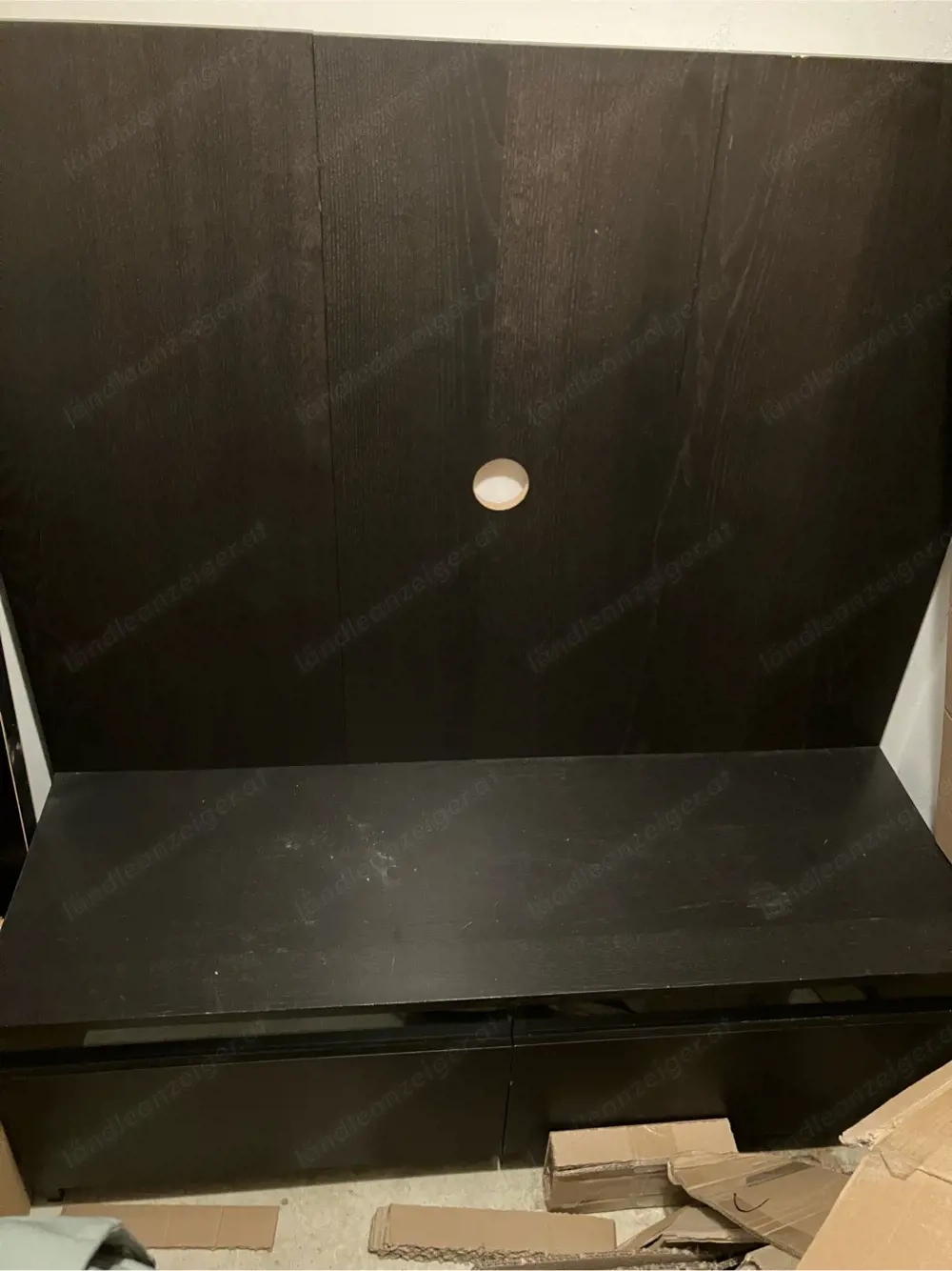 schwarzes TV-Möbel   Sideboard günstig abzugeben