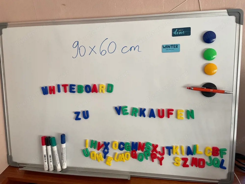 Whiteboard inkl Zubehör