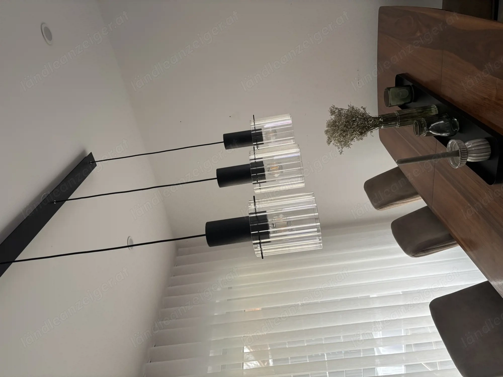 Pendelleuchte set mit Stehlampe 