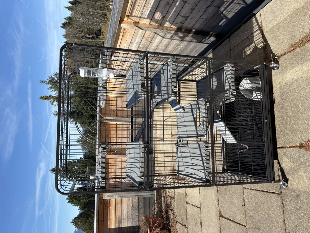 Neuer Kleintierkäfig Nagerkäfig 3-stöckig