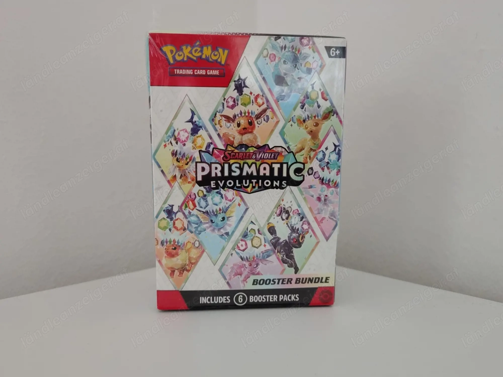 Pokémon Prismatic Evolutions Booster Bundle   Neu & OVP