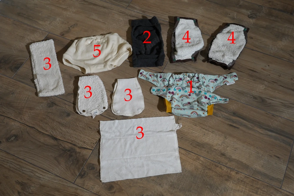 Stoffwindelset - wie neu!