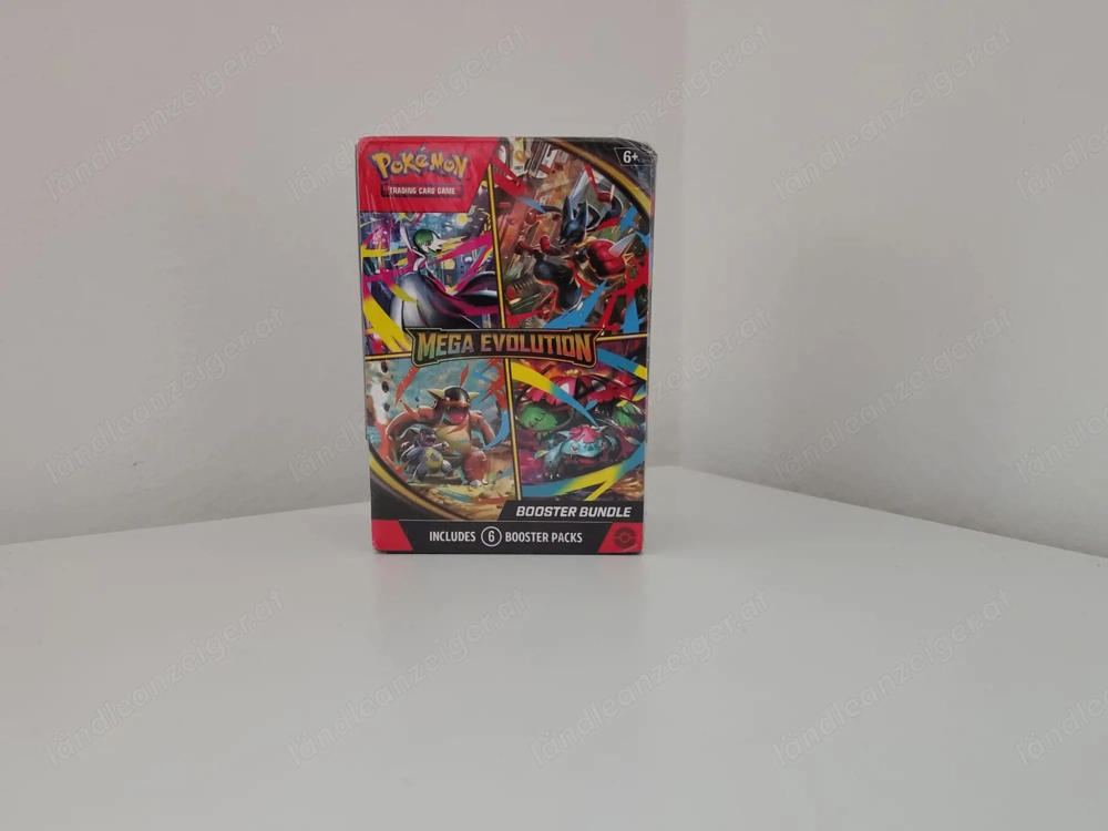 Pokémon Mega Evolution Booster Bundle   6 Booster Packs (Neu & OVP)