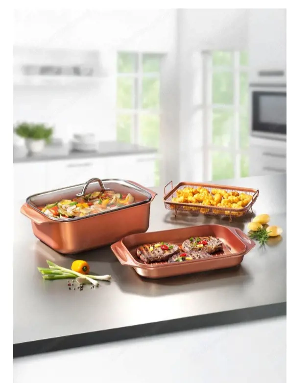 Bräter. Livington Copperline WonderCooker