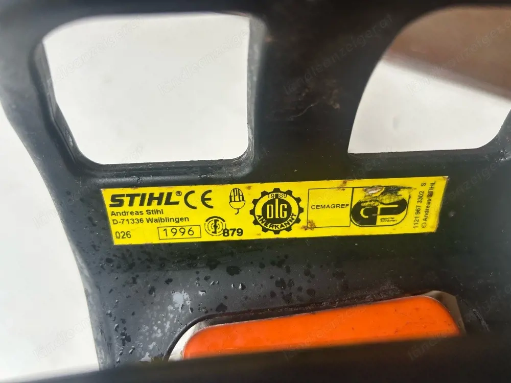 Stihl 026 motorsäge