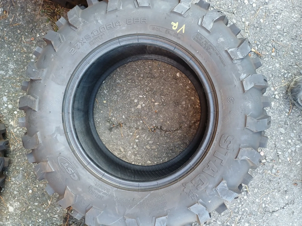 ATV Reifen 2x 27x9,00-14 und 2x 27x11,00-14 CST