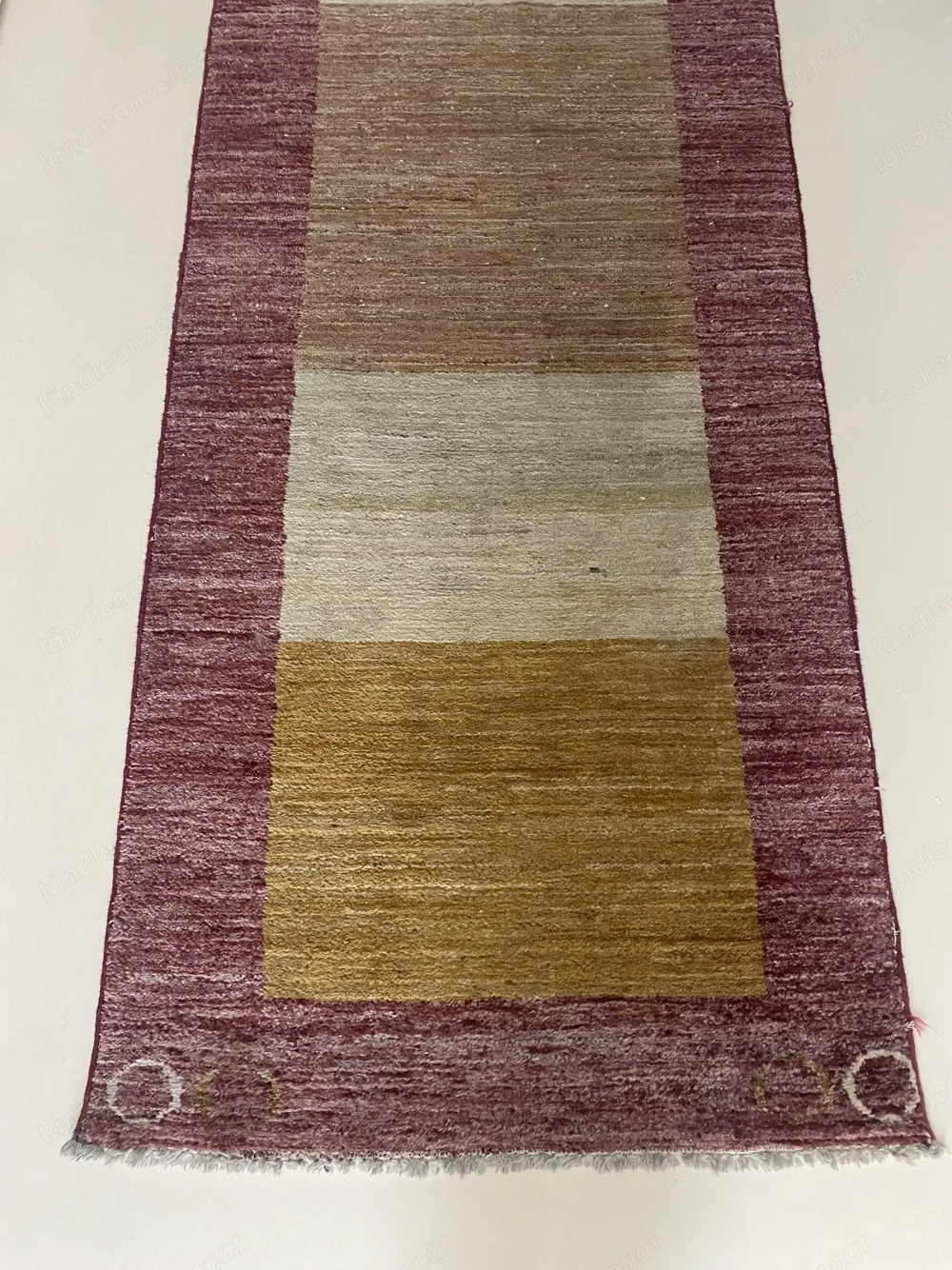 Handgeknüpfter Orientteppich Läufer aus Pakistan   80   360 cm   reine Wolle   hochwertig