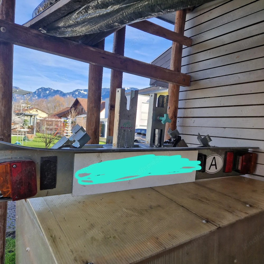 Fahrradträger für Anhängerkupplung