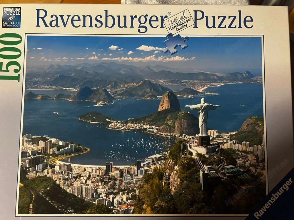 5 Ravensburger Puzzle 1000 - 1500 Teile