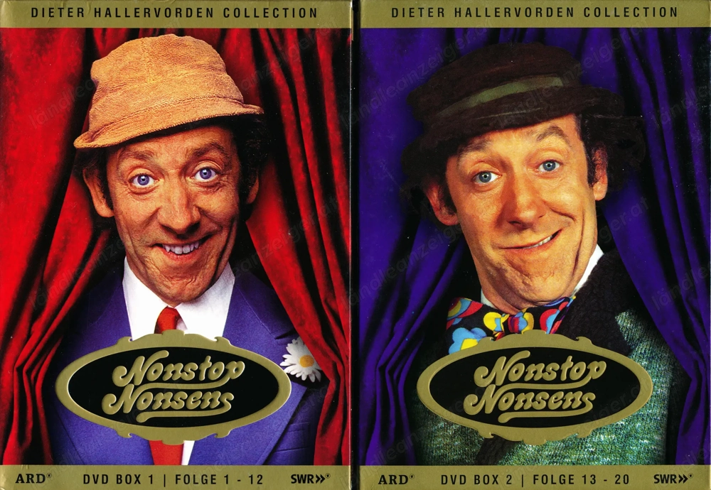 Dieter Hallervorden Collection Folge 1 - 20 , 7 DVD's