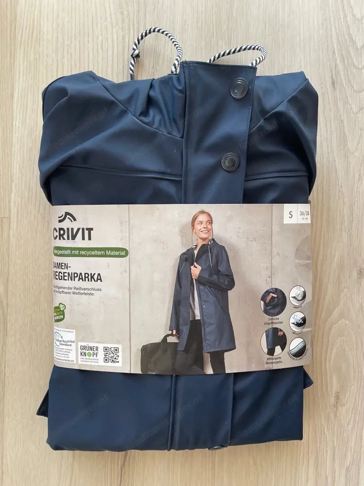 Damen-Regenparka NEU!! Gr S
