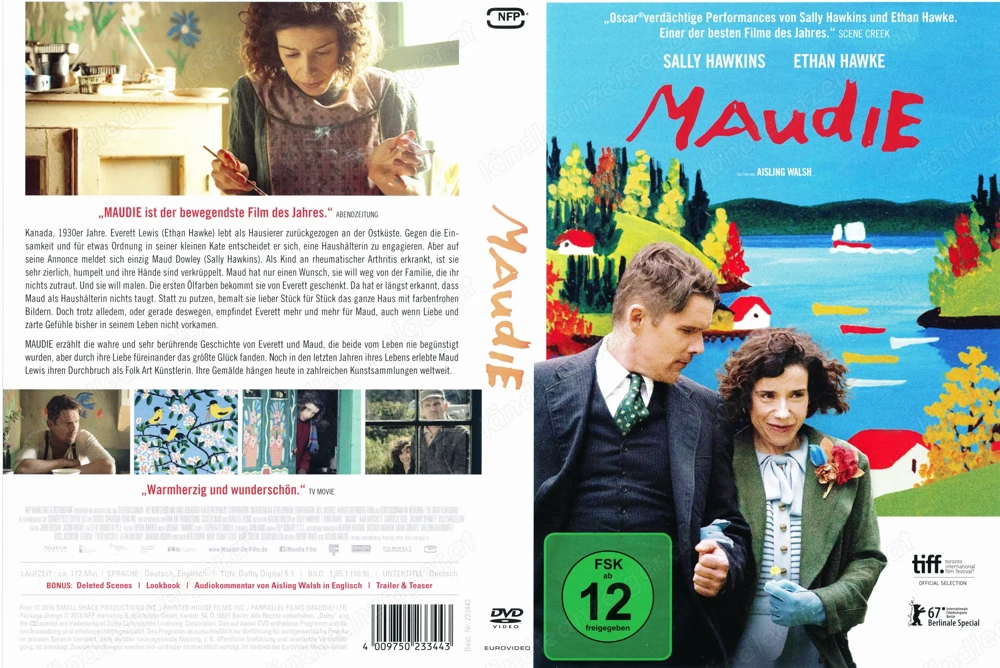 Maudie, DVD, Ethan Hawke & Sally Hawkins, NEUWERTIG,