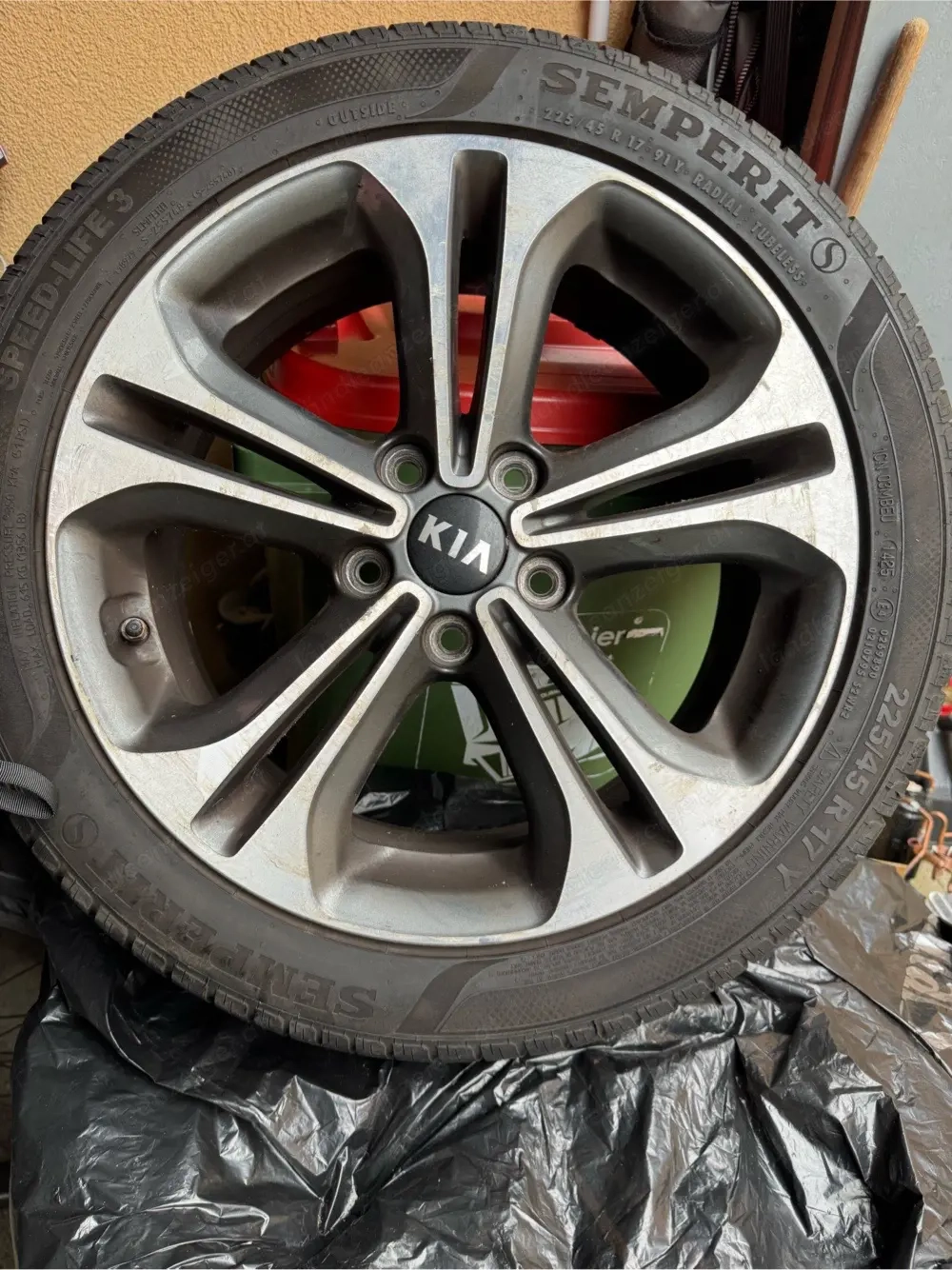 Sommerreifen mit alufelgen