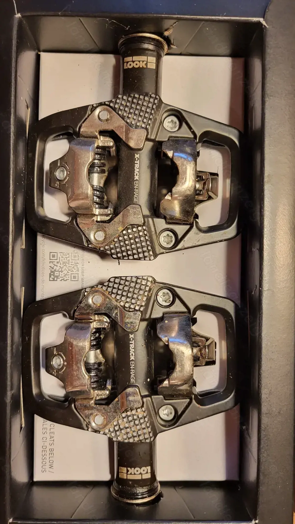 Klickpedale Look X-Track (Enduro) mit Cleats