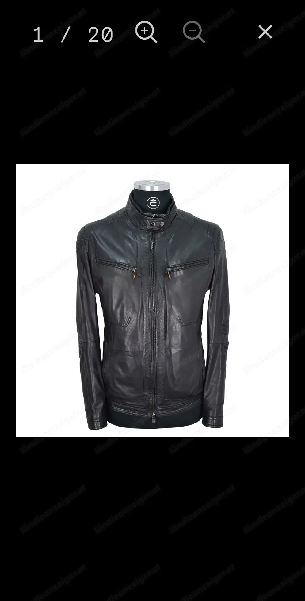 Hugo Boss Feinste Lammlederjacke