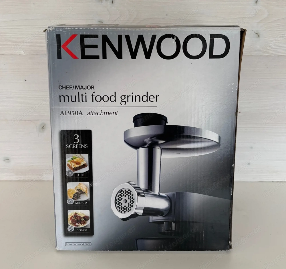 Kenwood Chef   Major Multi Food Grinder AT950A   Fleischwolf-Aufsatz