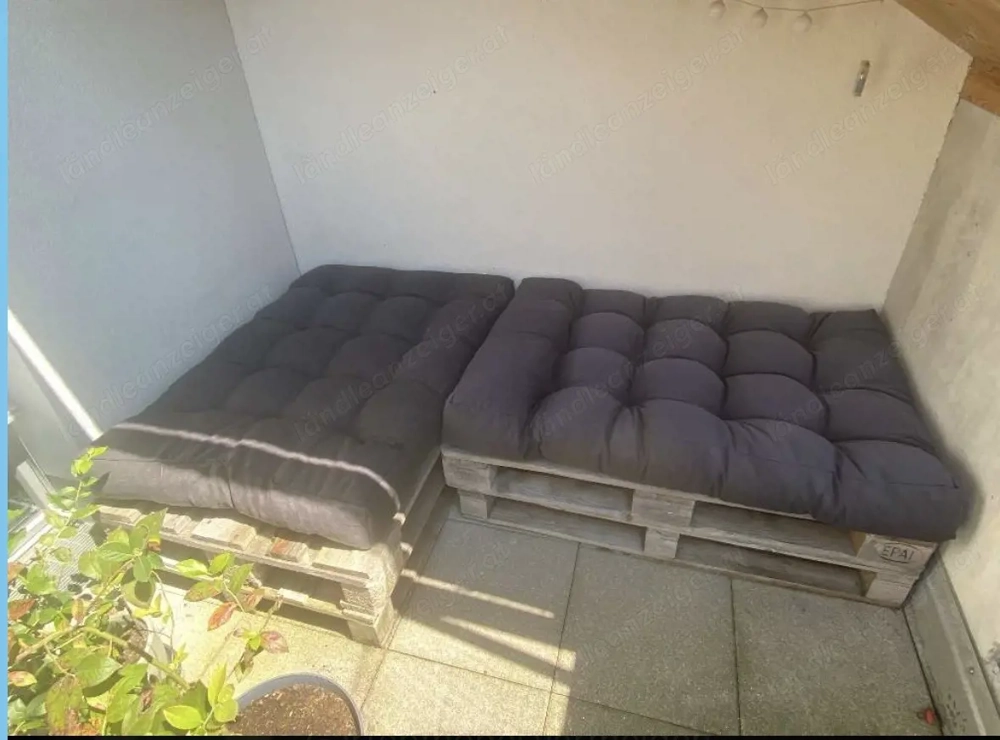 Polster für Palettencouch 