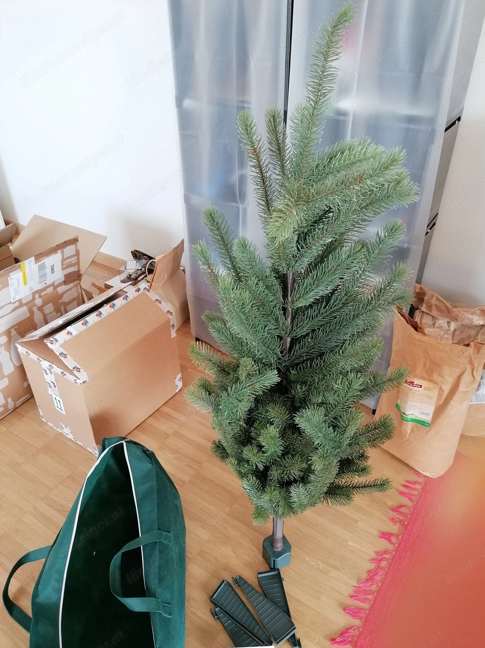 Verkaufe Kunstchristbaum, ca. 125cm hoch