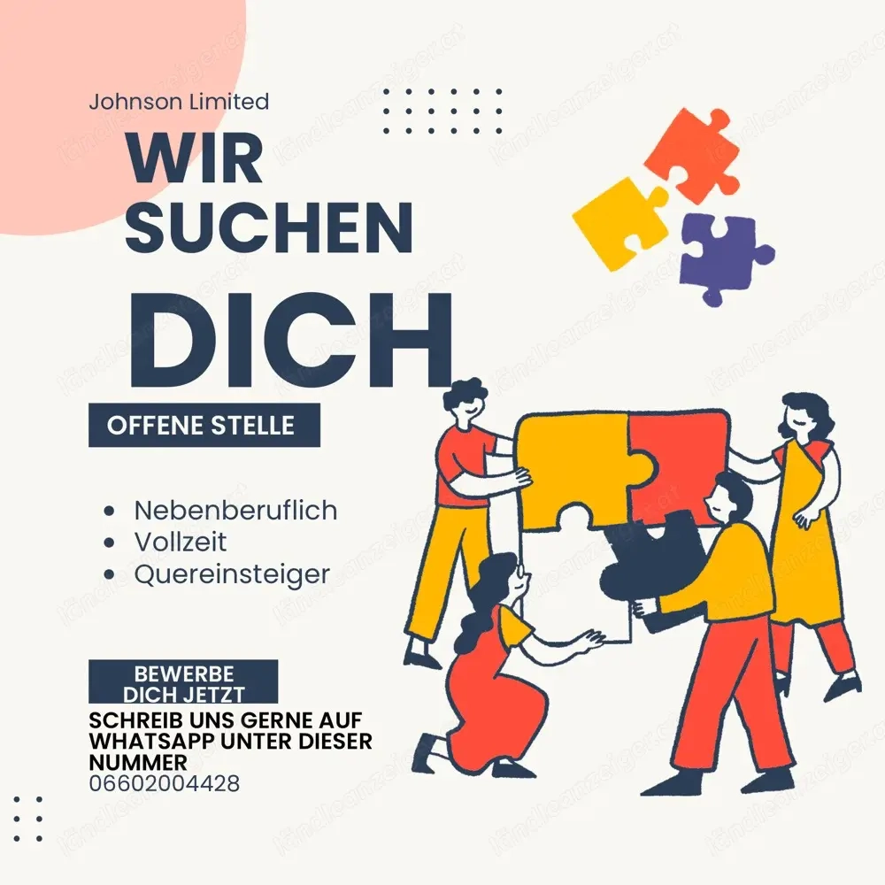 Mitarbeiter in gesucht 