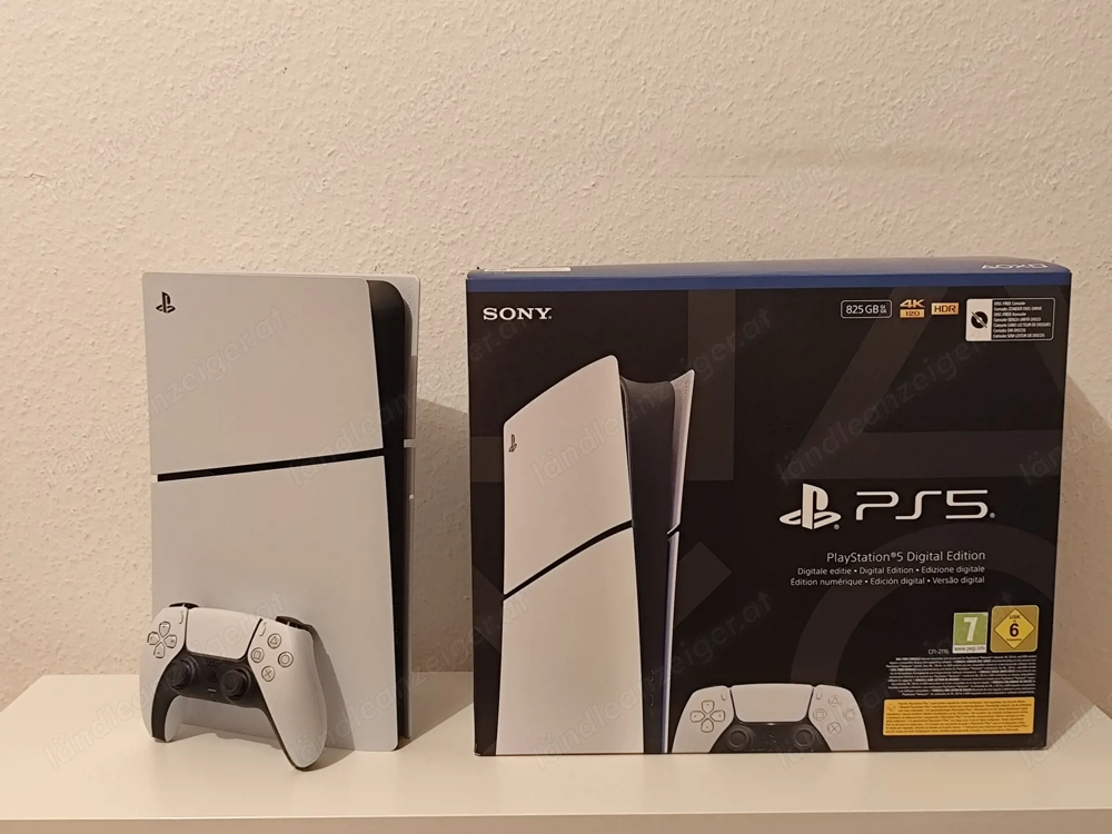 Playstation 5 Slim Digital Edition + Originalverpackung 