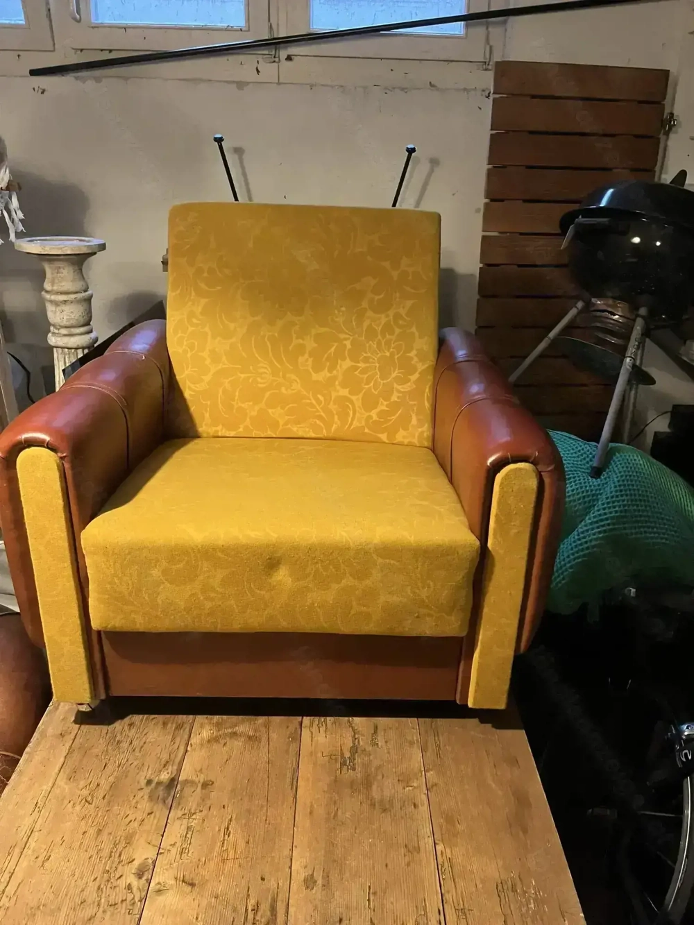 1 DDR Retro Clubsessel  Loungesessel 