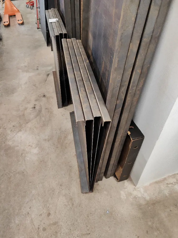 Hochbeet zum selber Schweißen Stahlblech Gekantet 