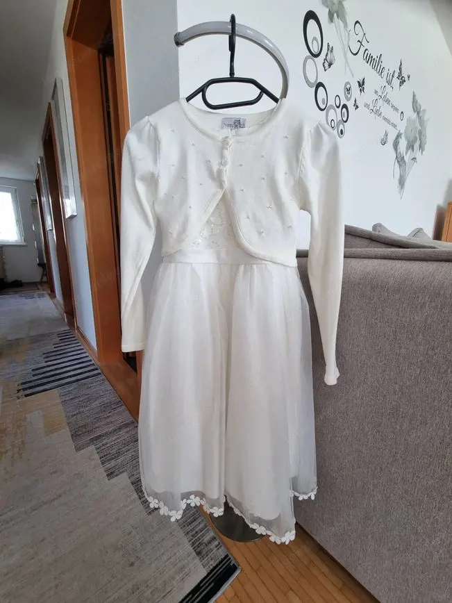 Kommunionskleid mit Bolero Jacke