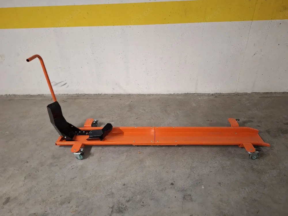 Motorrad Rangierschiene mit Wippe