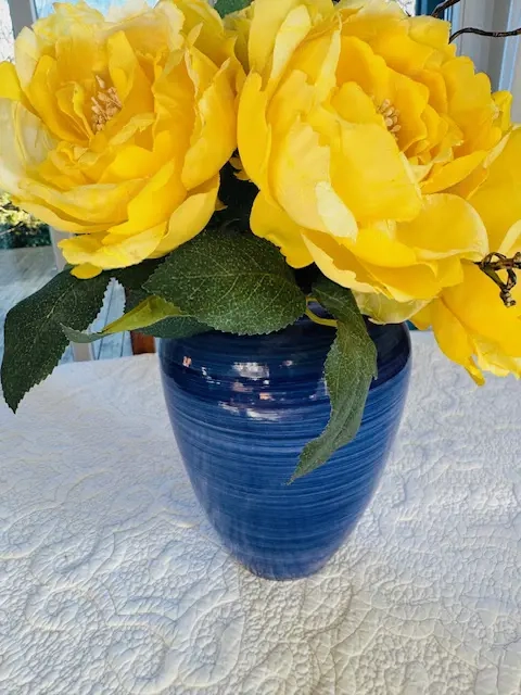 Blumenvase aus Porzellan