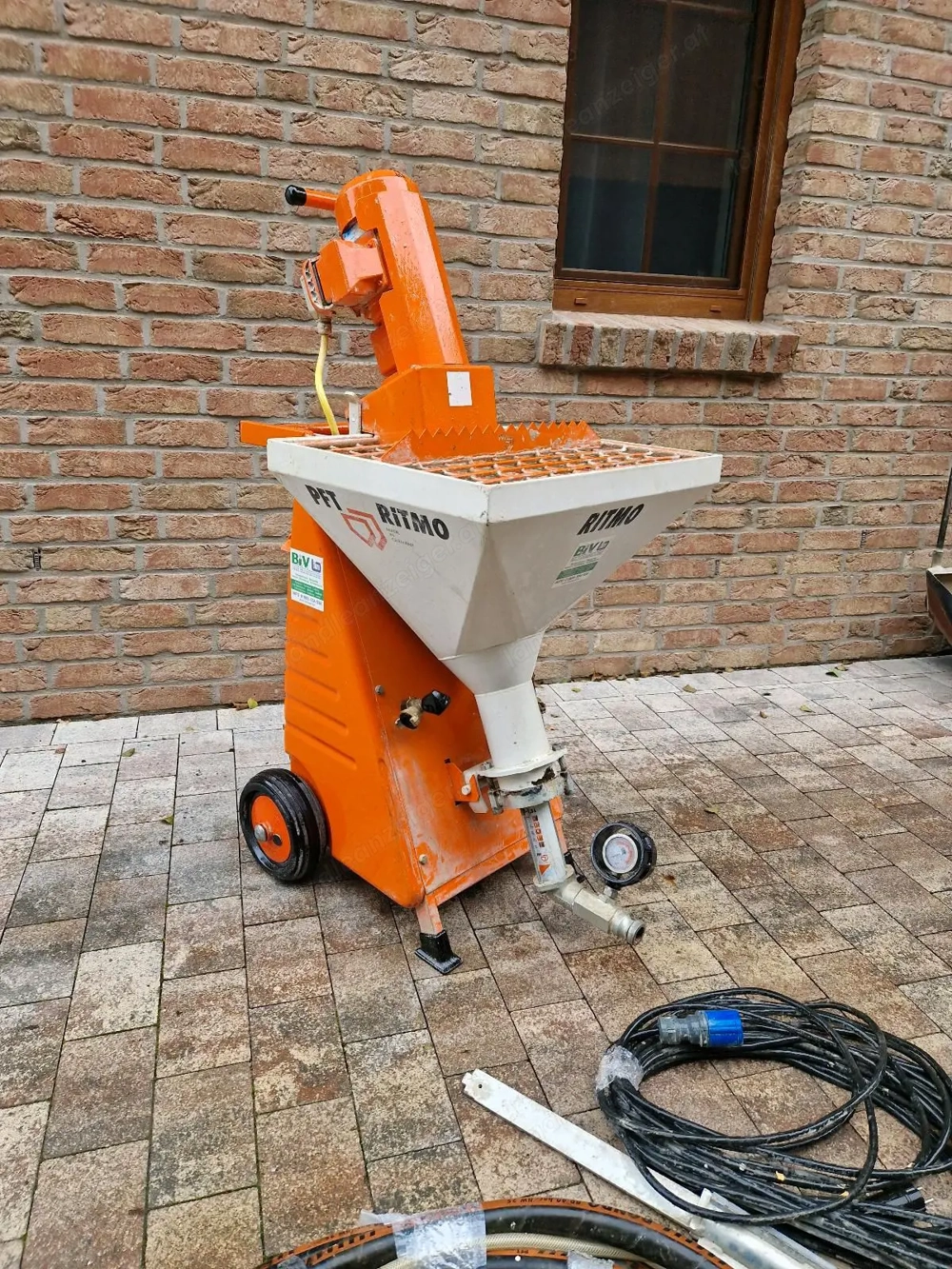 PFT Ritmo M putzmaschine Verputzmaschine putzmeister g5 230 mp25