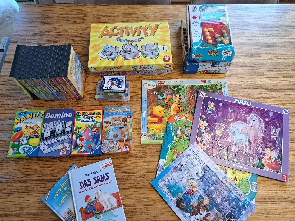 Spiele, Puzzle, Filme