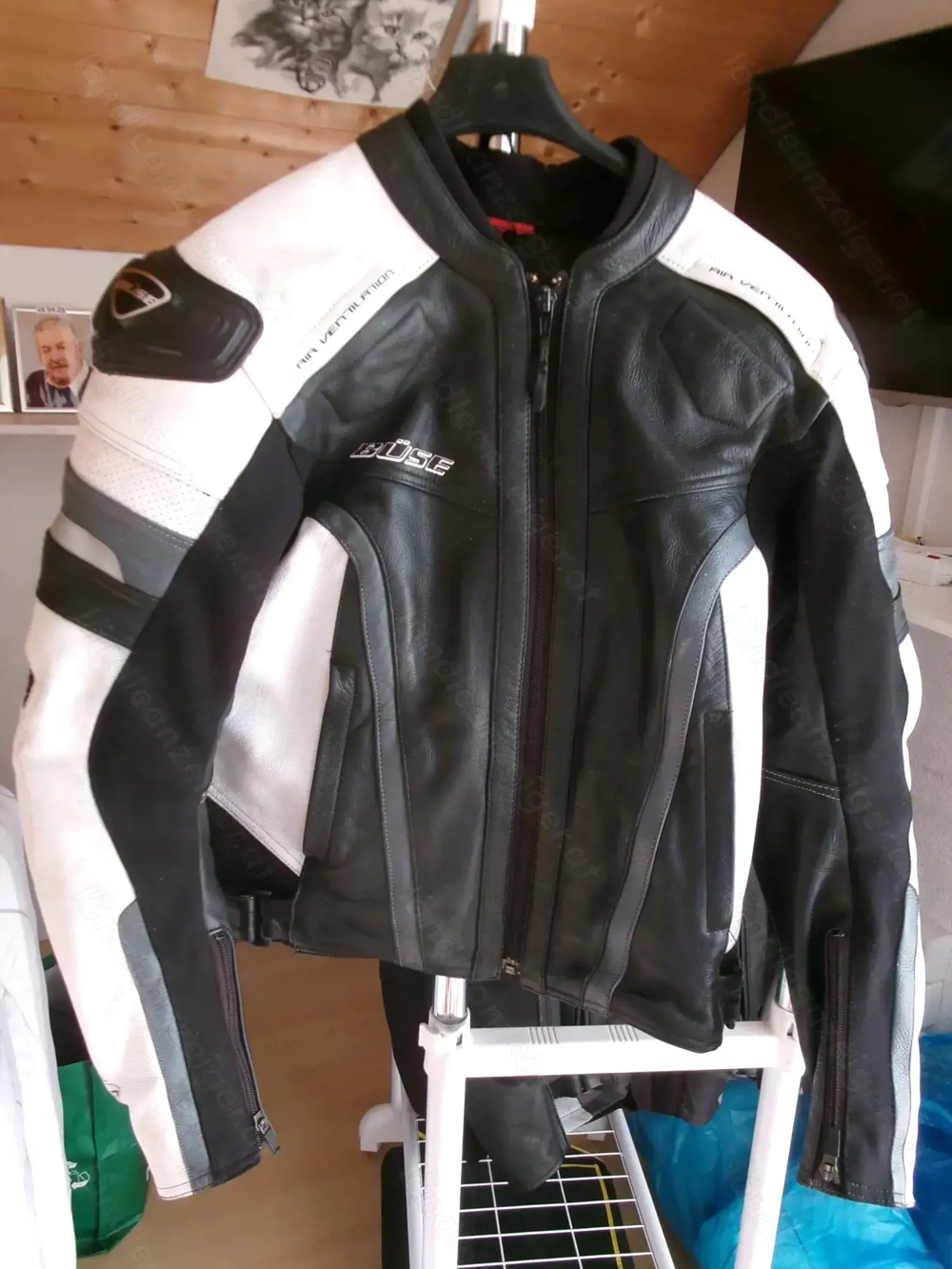 Leder Motorradkombi Büse 