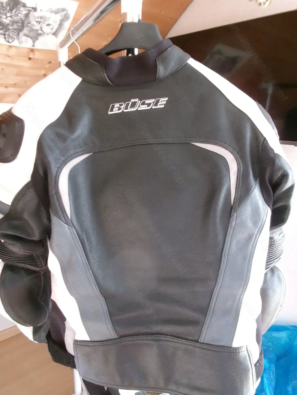 Leder Motorrad Combi Büse 