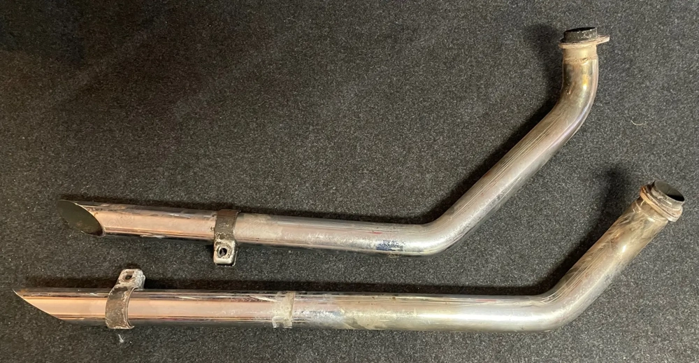 Auspuff Anlage für Harley Davidson Shovel Head