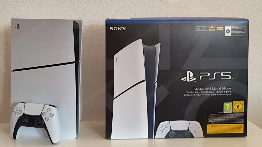 Playstation 5 Slim Digital Edition + Originalverpackung 