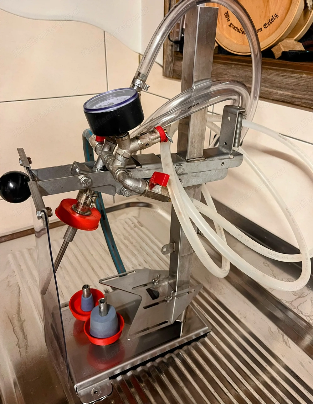 Gegendruck Abfüller