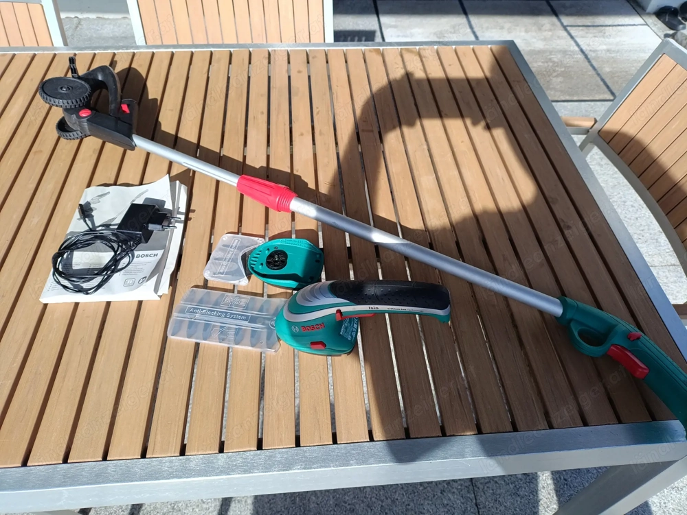 Bosch Gartenschere und Strauchschere mit Teleskop, wenig gebraucht