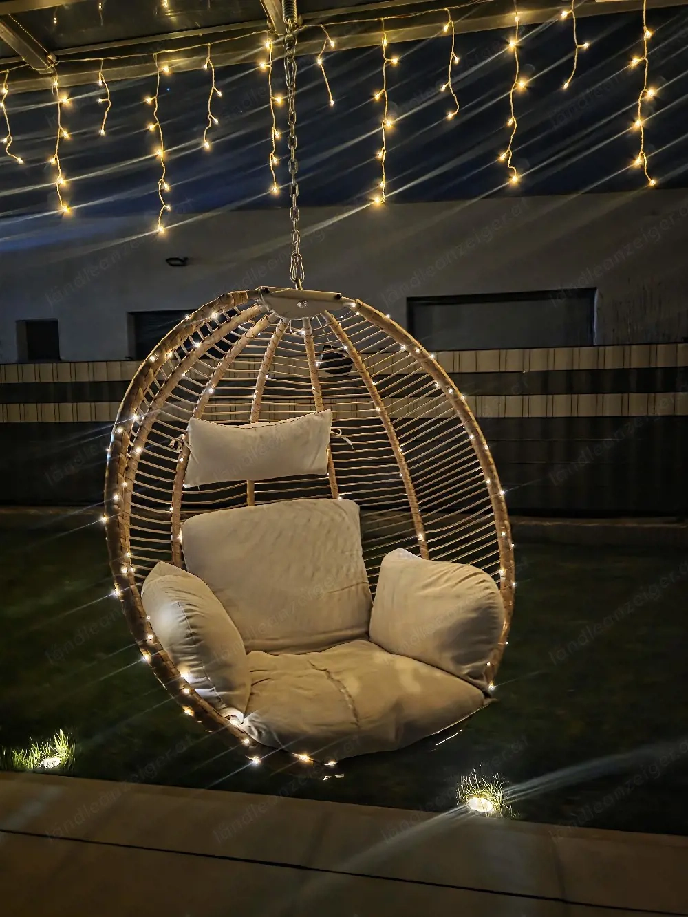 Hängesessel mit Sitzpolster - DEPOT