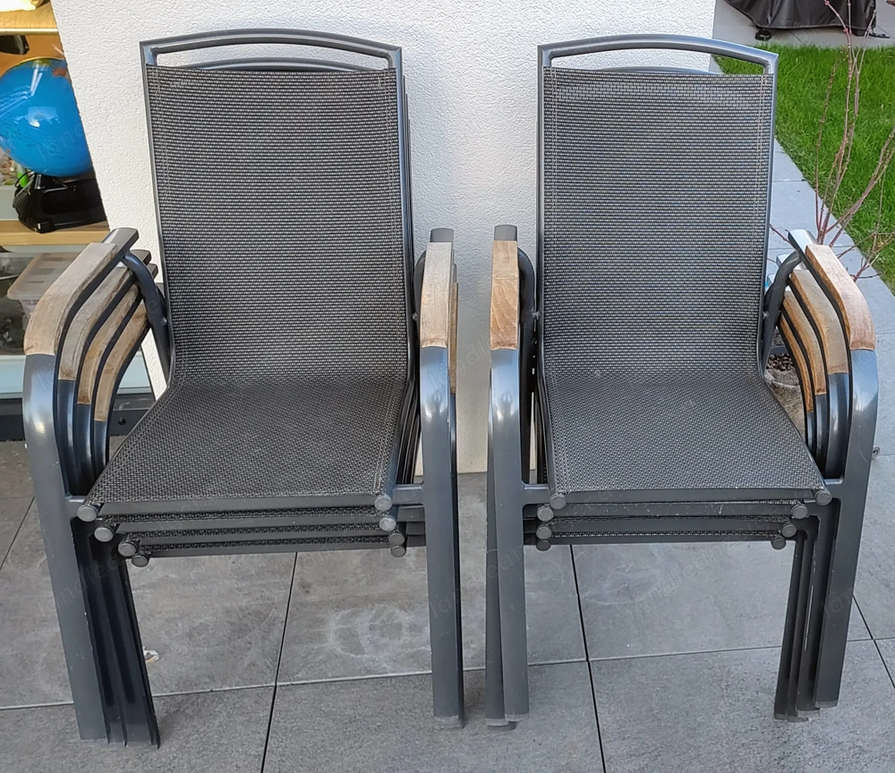 Ambia Garden Stapelsessel-Set (8 Stück)