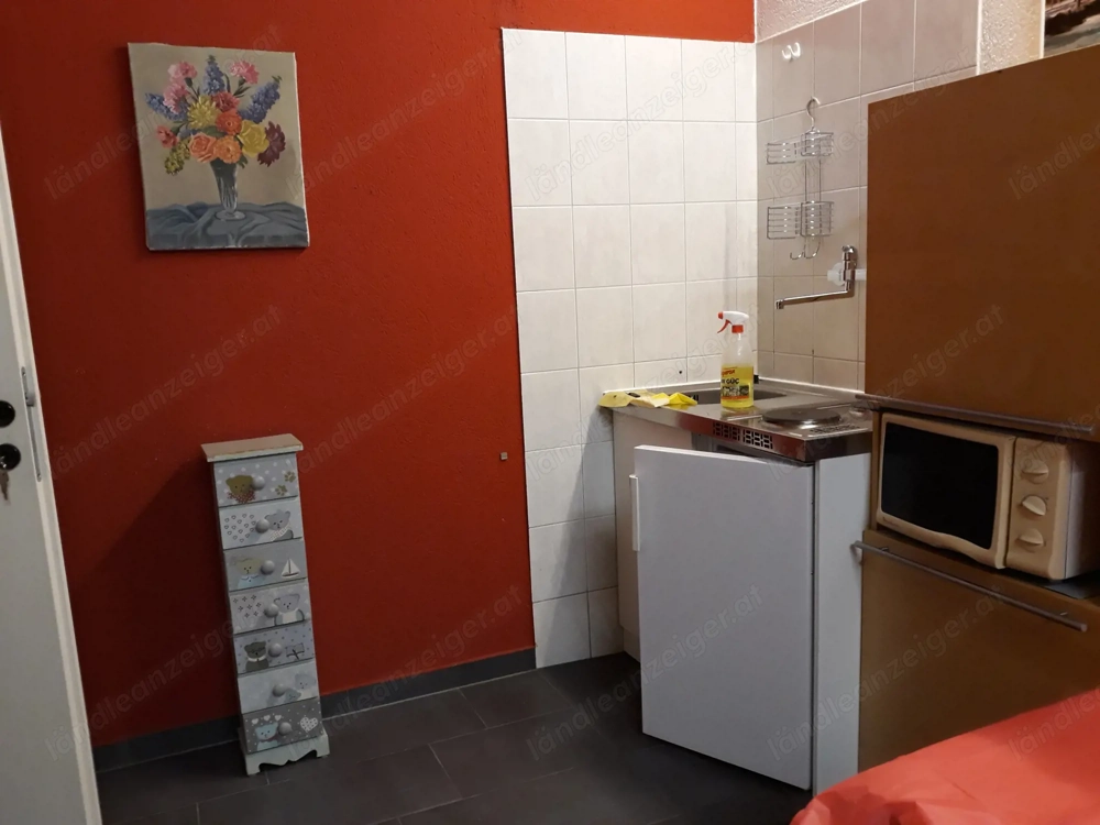 Lustenau  1 Zi -Studio möbliert, ca. 26,00 qm, Provisionsfrei.