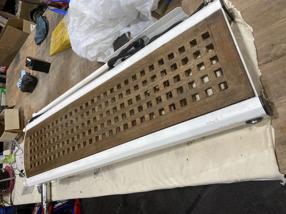 Bioinox Gangway mit Ausschub für Yachten