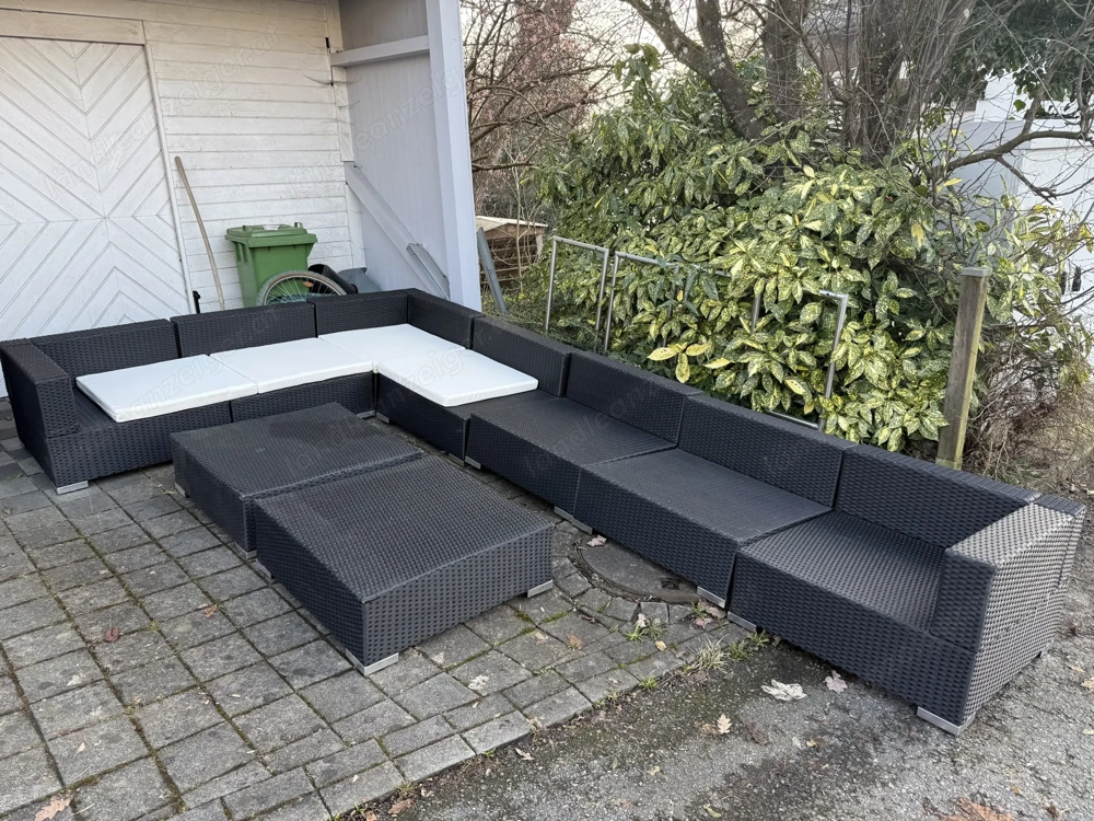 Rattangarnitur Polster gibt s noch mehr dazu